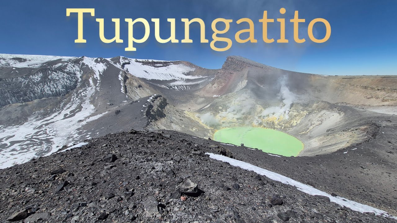 Tupungatito 5.660 m | Travesía y Cumbre en Cordada