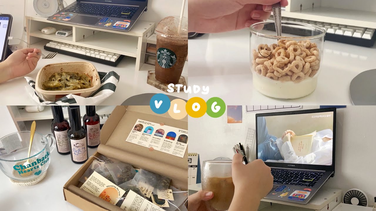 study vlog 📑 | finals week (last few weeks of my freshman year in college)