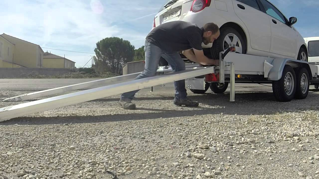 Utilisation d'une remorque Anssems AMT 2500