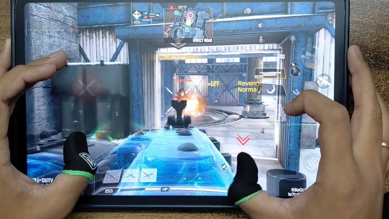 HANDCAM of call of duty mobile