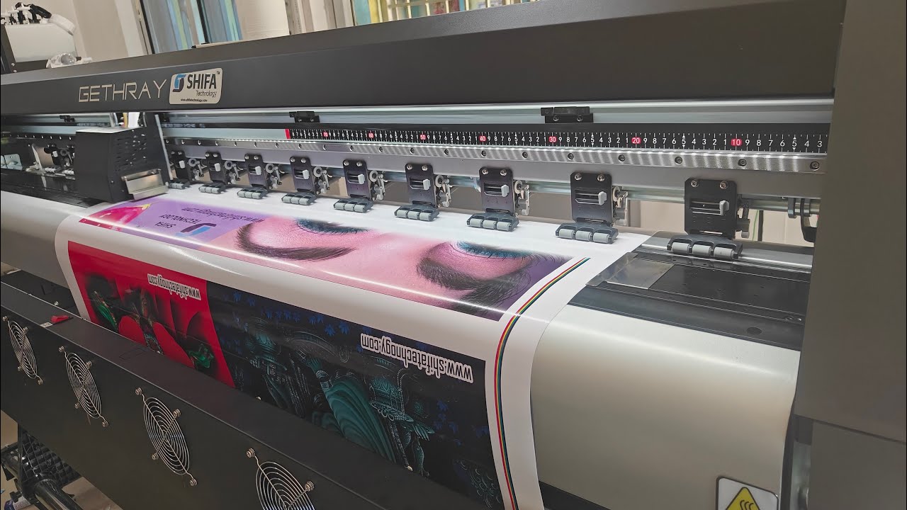 Gethray i3200 6 feet Digital inkjet printer installation at Odisha Mob 9311099949 @shifatechnology
