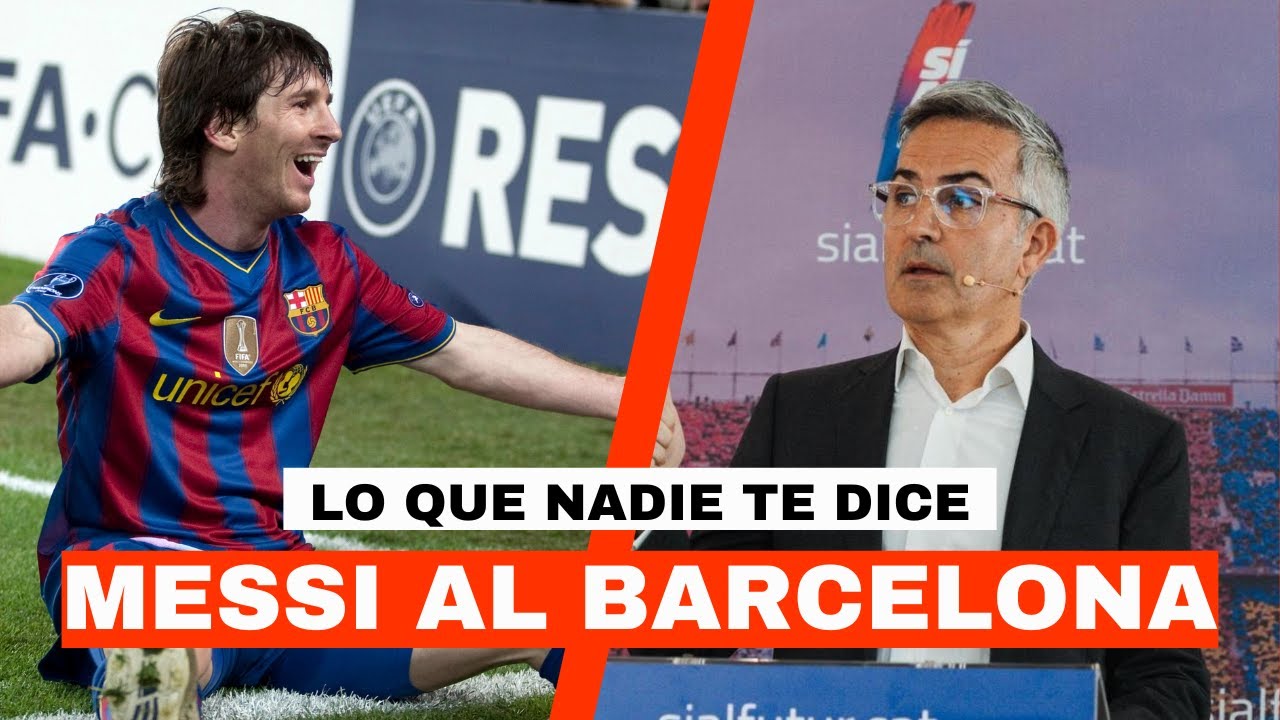MESSI VUELVE A BARCELONA ll MOVIMIENTO POLITICO