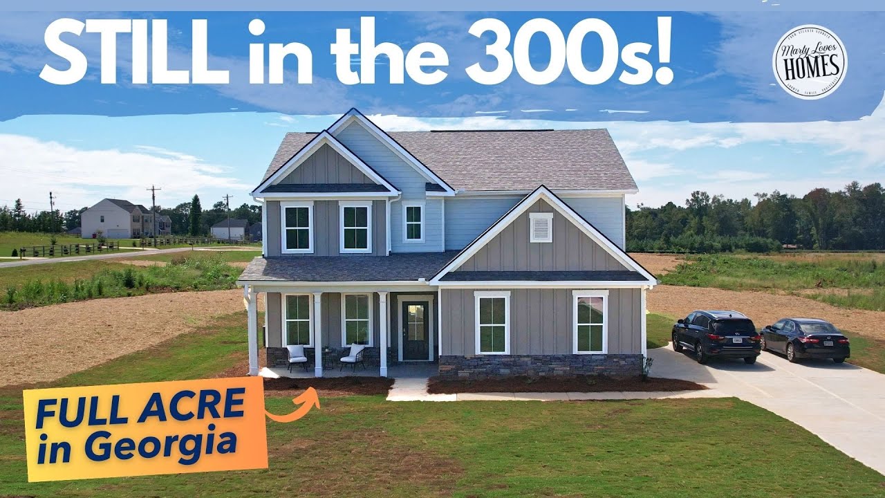 4BR 3 Bath Monroe County New Construction Homes | Macon GA Suburbs
