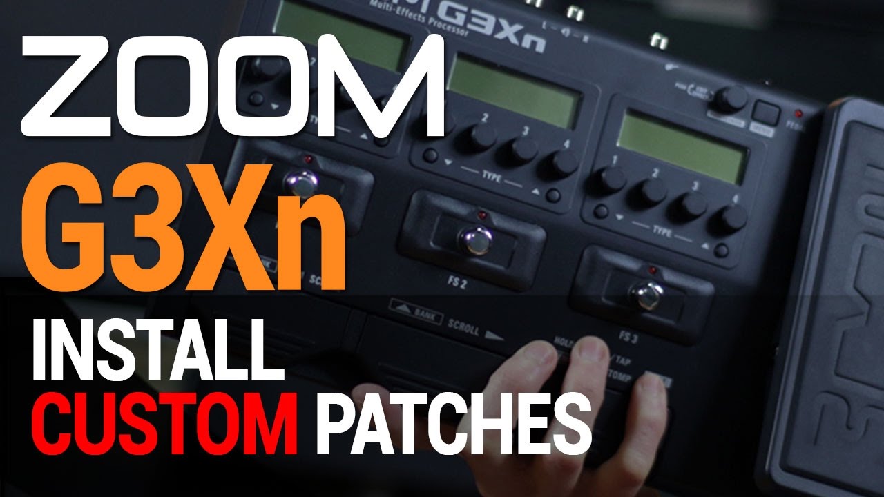 Zoom G3Xn, how to download and install patches [ITA] [ENG sub] -by Vince Carpentieri