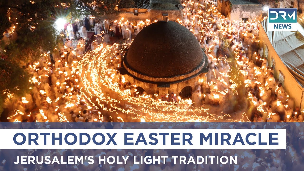 Orthodox Easter 2025: Holy Fire Lights Up Jerusalem's Sacred Church | AK15