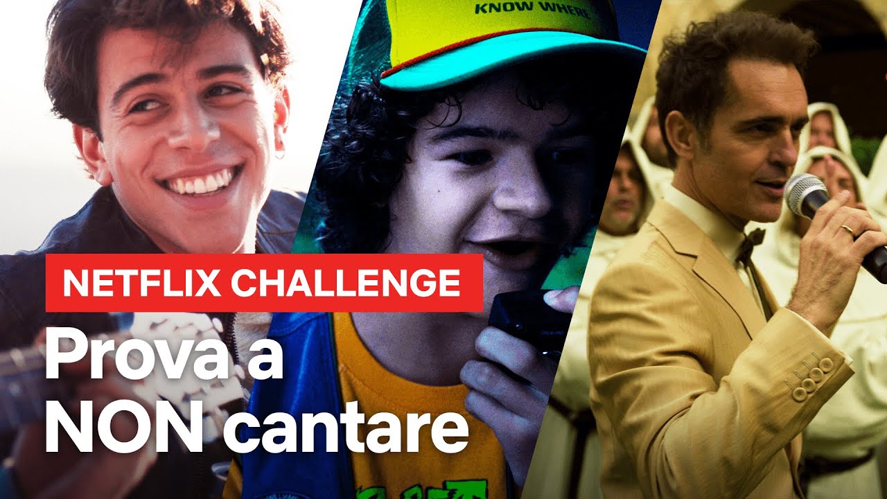 PROVA A NON CANTARE CHALLENGE con serie e film: scommettiamo che perdi? | Netflix Italia