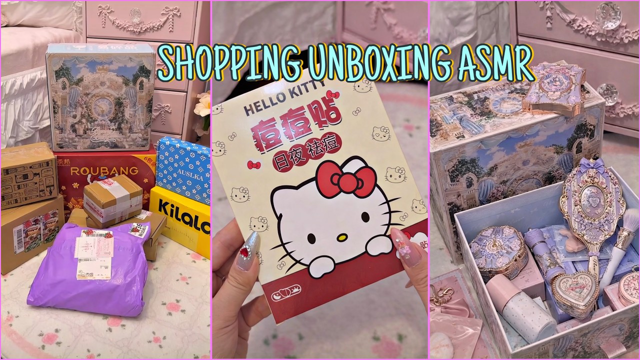 SHOPPING UNBOXING ASMR 🛍️ | No Talking, Just Satisfying Sounds & Packaging