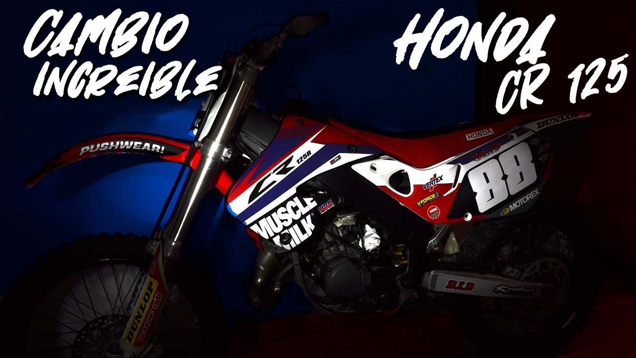 Honda Cr 125 / Muscle Milk / Time Lapse