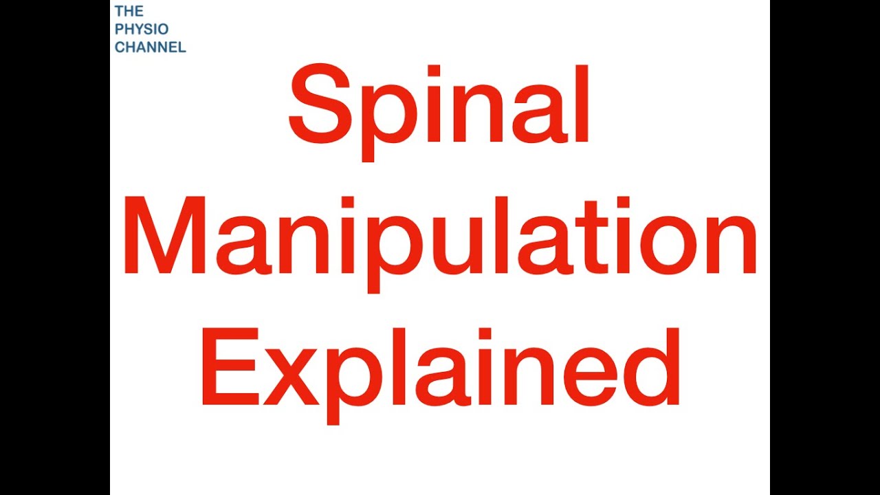 Is there any evidence for Spinal Manipulation? Is Manipulation good or Bad?