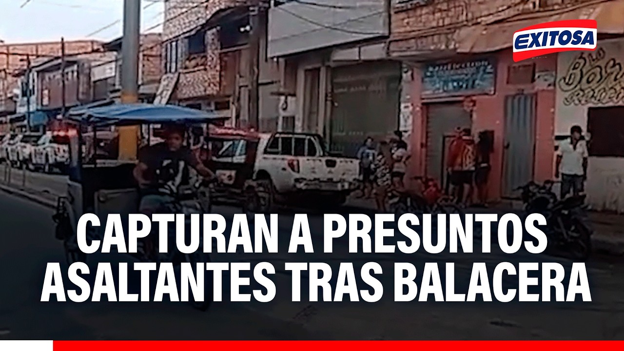 🔴🔵Capturan a presuntos asaltantes tras balacera que dejó a ingeniero gravemente herido