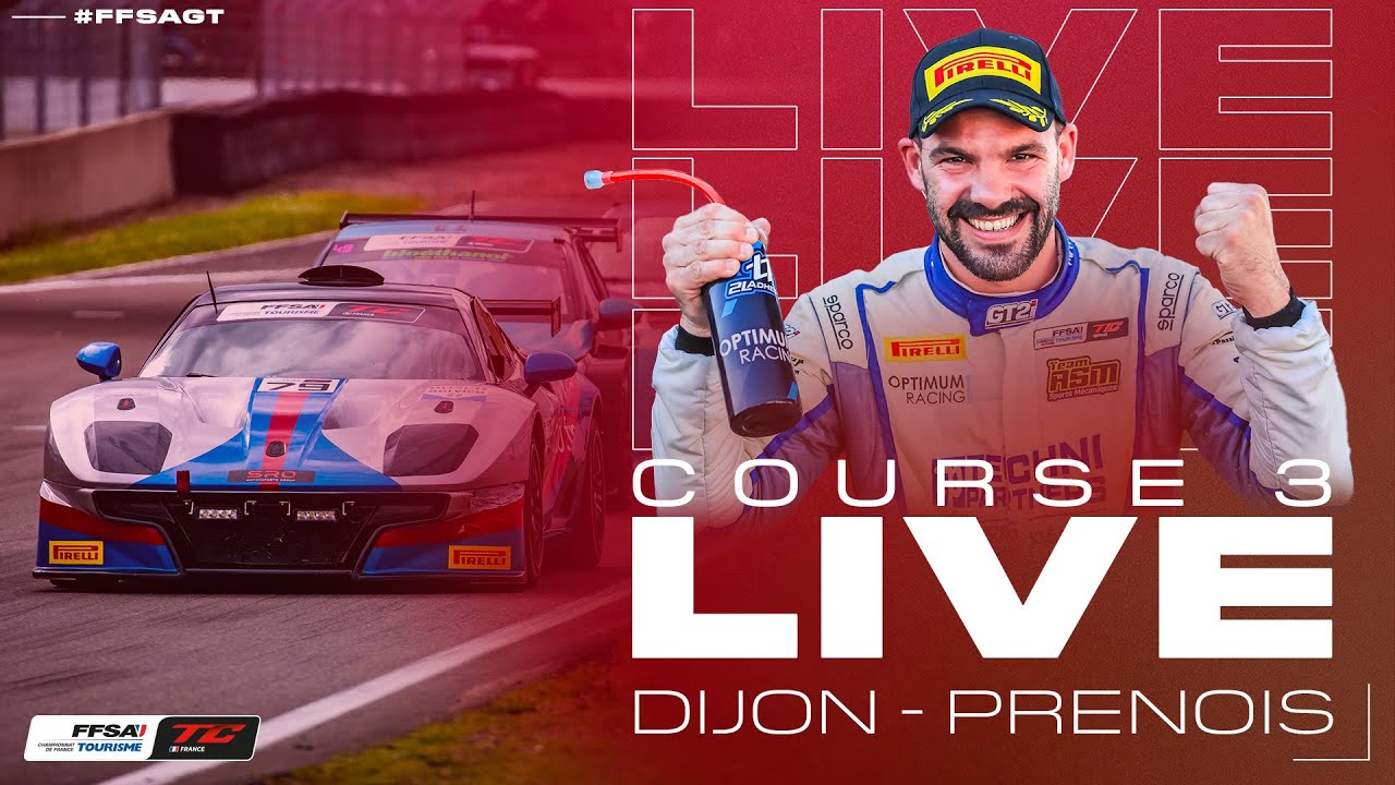 LIVE – Championnat de France FFSA Tourisme – Course 3