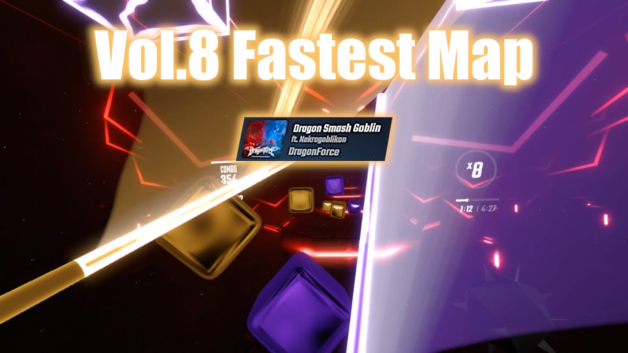 Beat Saber | Dragonforce | Dragon Smash Goblin | Hard - Disappearing arrows
