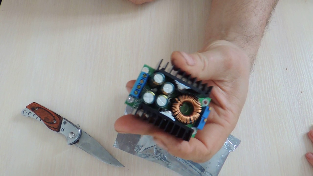 CC CV DC-DC Понижающий Преобразователь