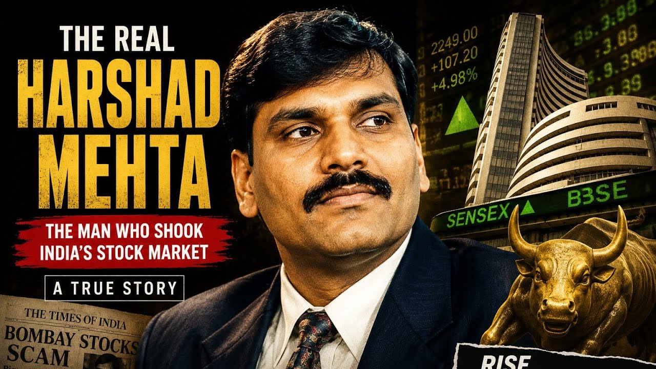 Harshad Mehta's Rise & Fall | The Untold Reality || 1992 scam ||