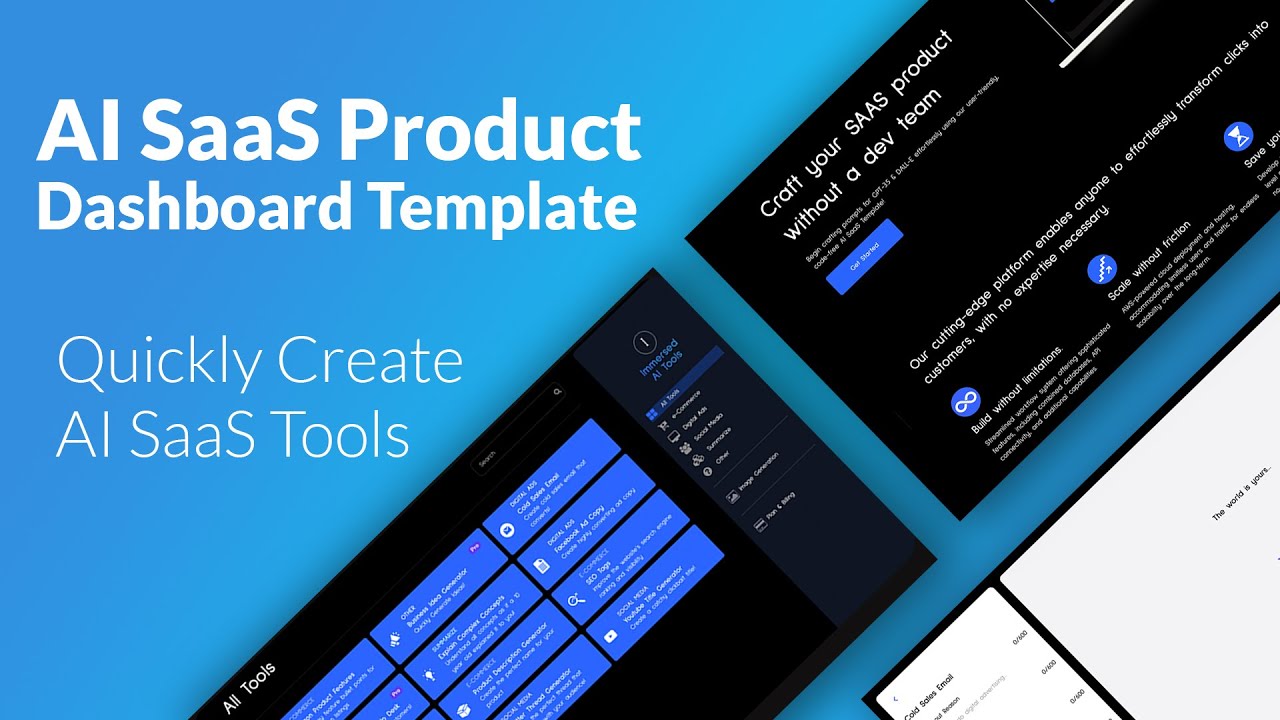 Create Your Own AI SaaS Company Like Jasper.ai With No Code (Bubble.io & ChatGPT)