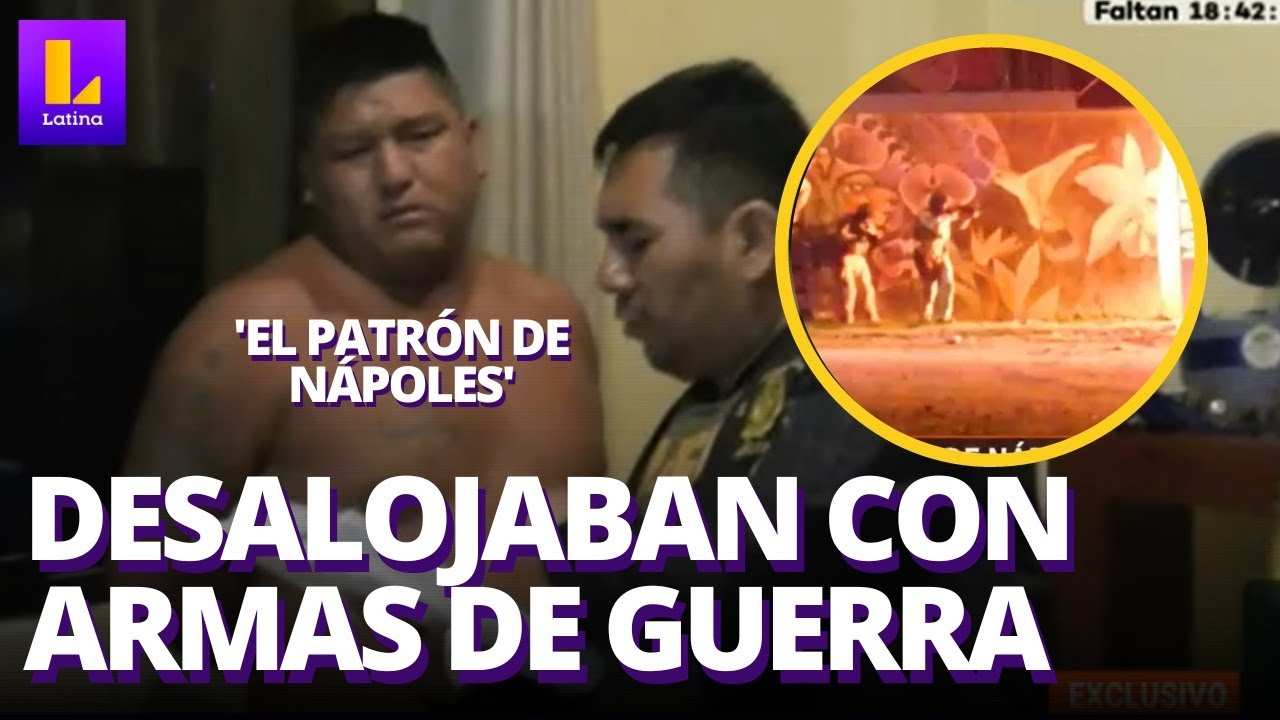 La caída de 'El Patrón de Nápoles', criminal que extorsionaba a dueños de terrenos