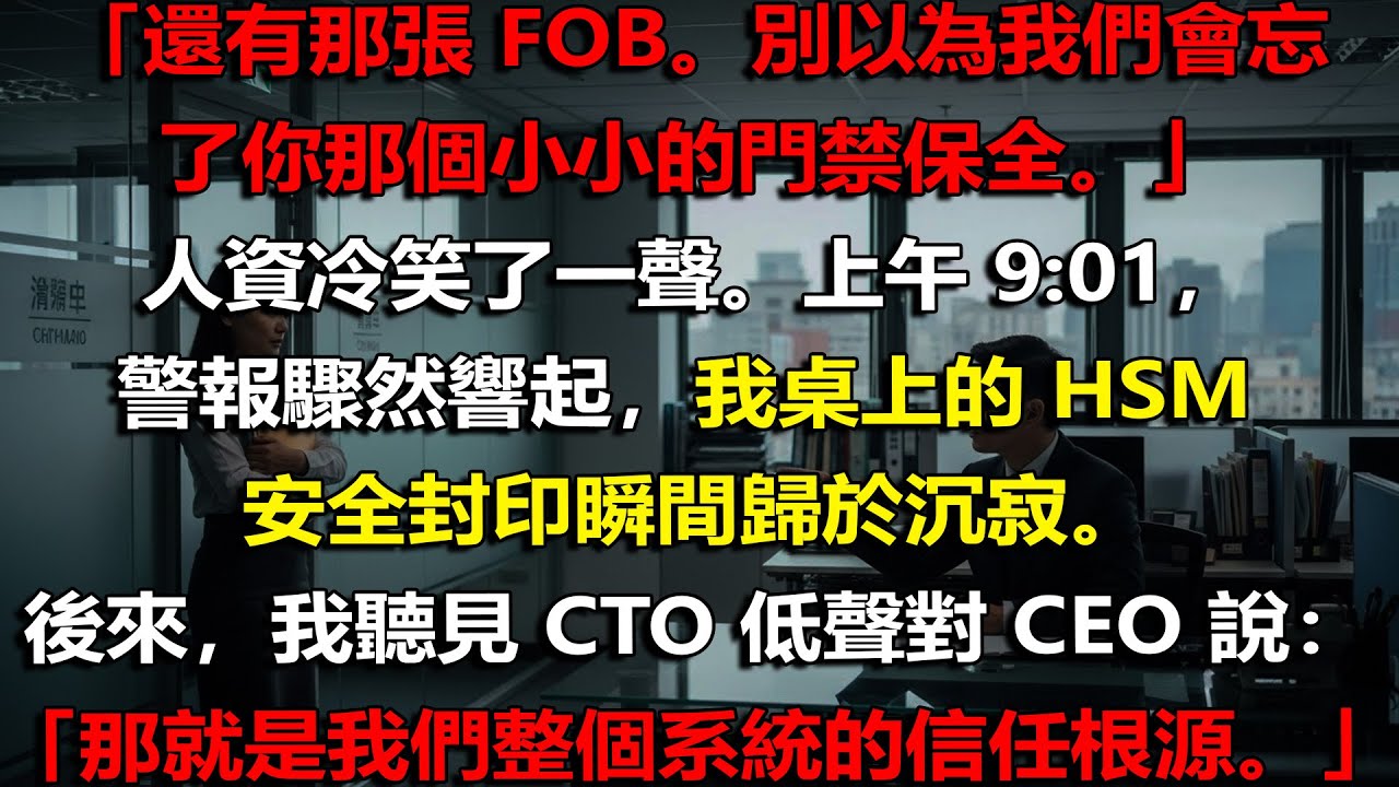 🔥他們解僱加密長⚠️卻親手摧毀公司「信任根源」💣