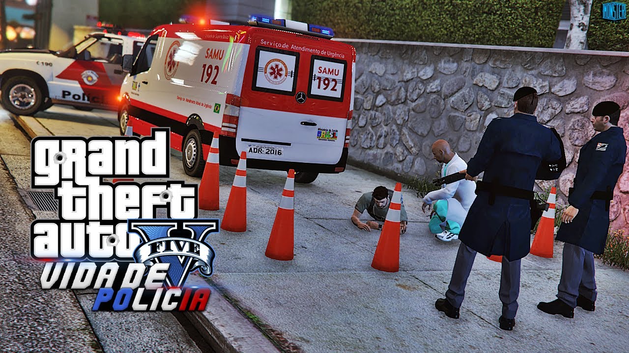 GTA V - Vida de Policia - O Atirador me Ameaçou agora é Guerra com a ROTA | Ep.31