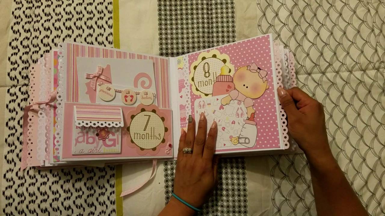 Baby Girl First Year Mini Album