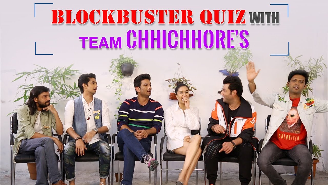 ROFL - QUIZ TIME with Chhichhore Team | How Well Does Team Chhichhore Know College Based Films?