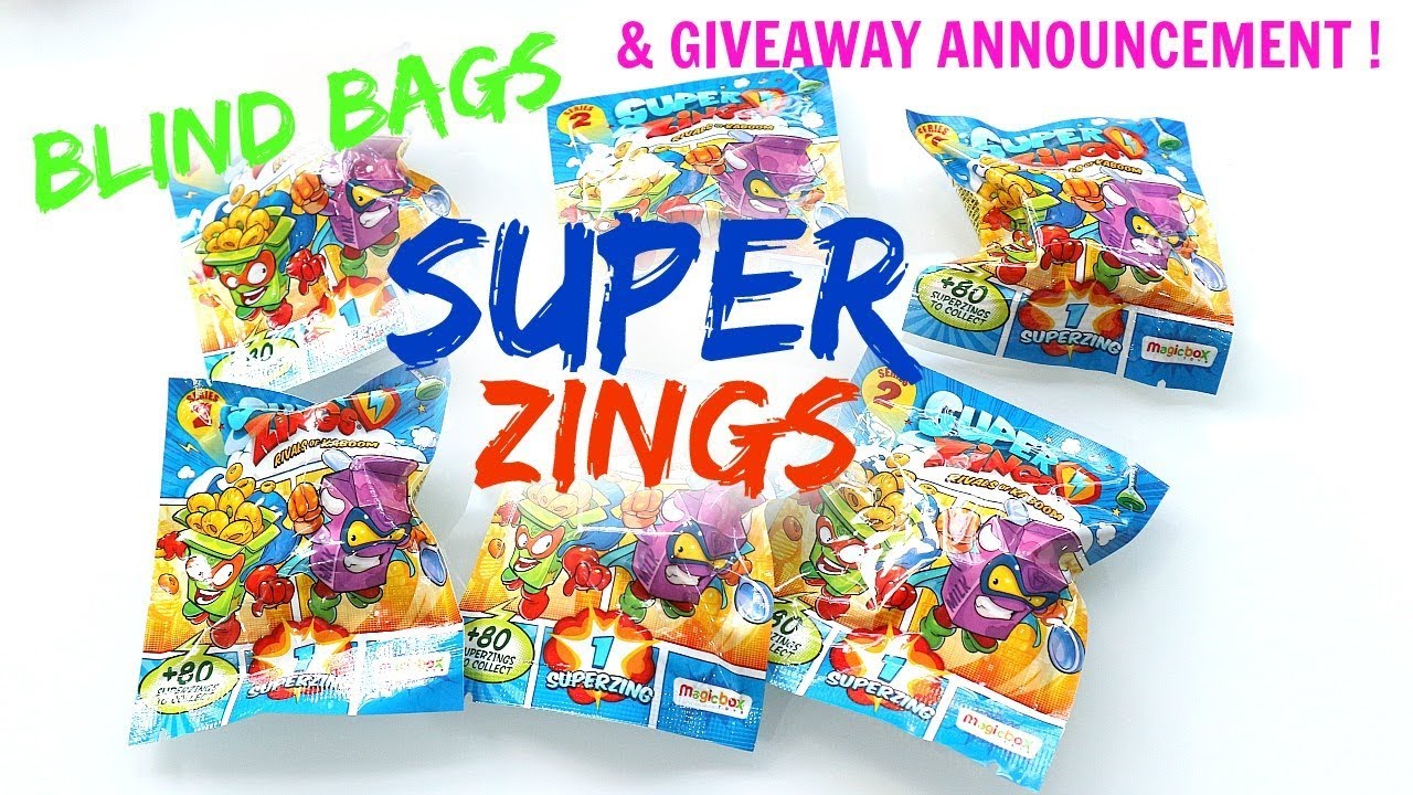 Super Zings series 2 blind bags unboxing #superzingsseries2 #blindbags