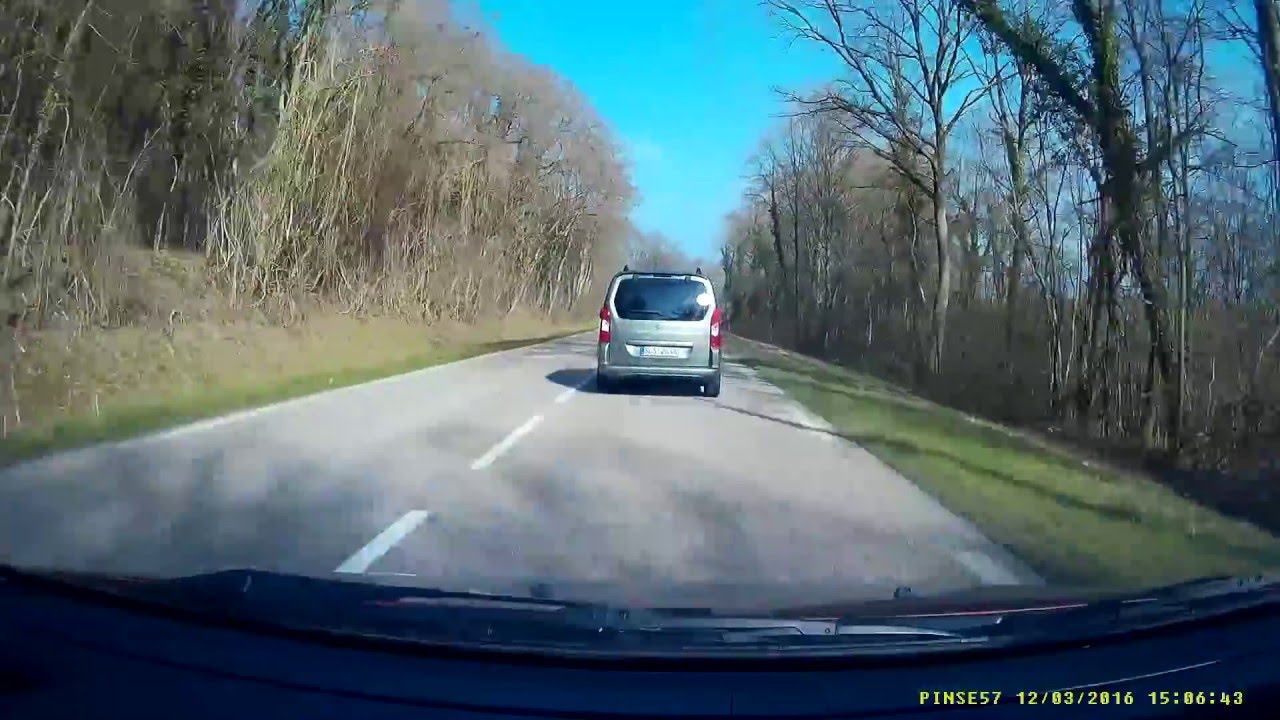 un abruti (de plus) sur la route