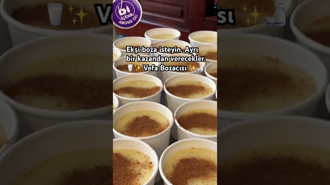 Vefa Bozacısı: 1876’dan Bugüne İstanbul’un Kış Klasiği 🥛