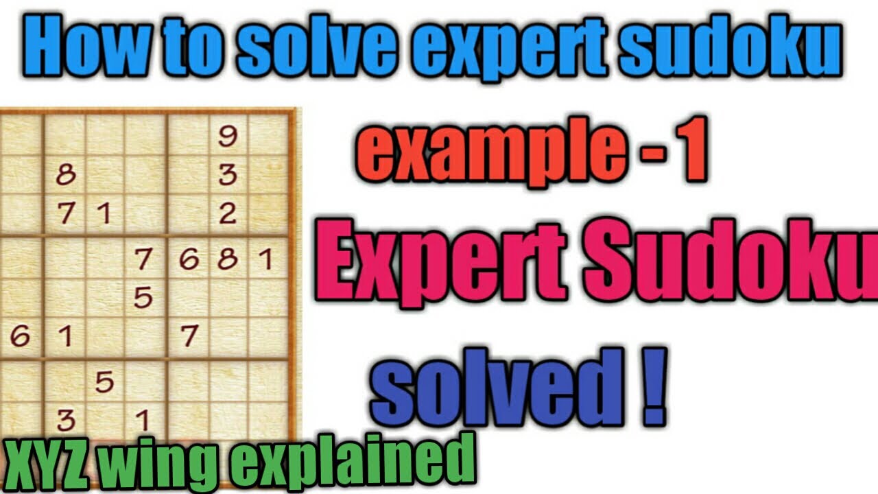 expert level sudoku . How to solve expert level sudoku.expert #puzzle #sudoku
