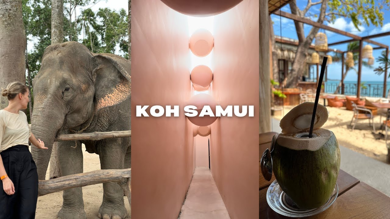 KOH SAMUI VLOG COMPARING IT TO BALI +  my new favorite hotel in Bangkok