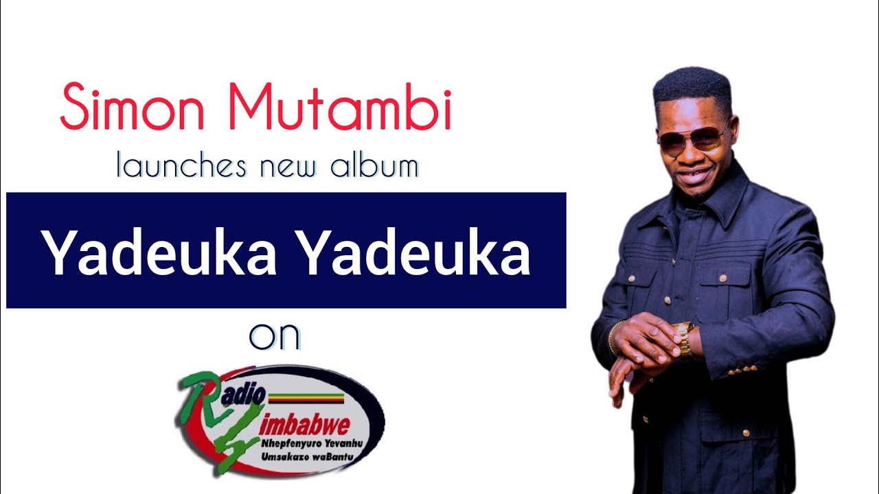 Simon Mutambi launches Yadeuka Yadeuka album  Live on Radio Zimbabwe