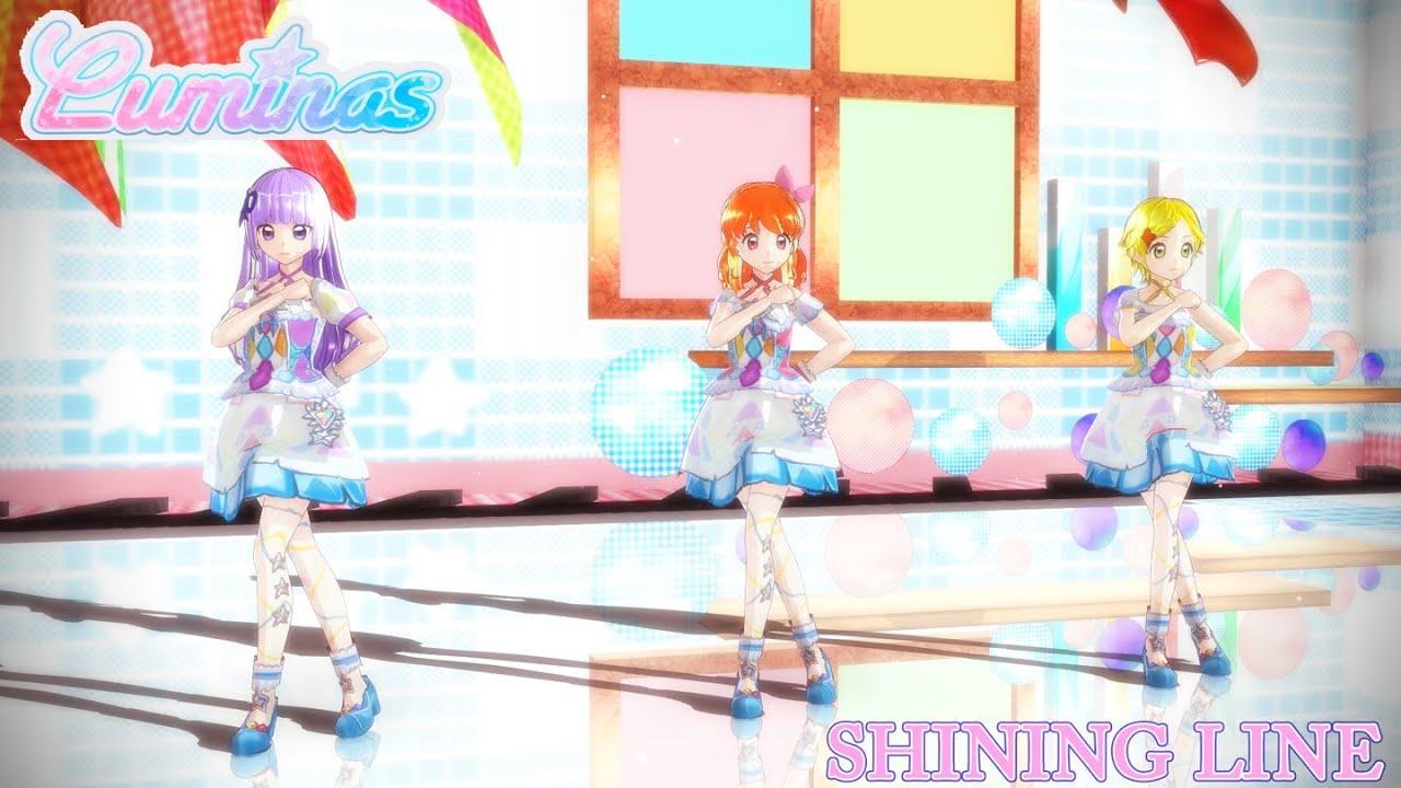 [Aikatsu MMD] Luminas: SHINING LINE*