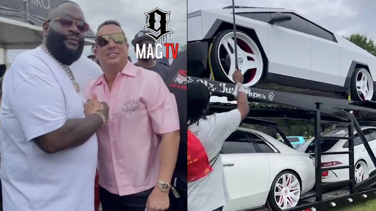 Rick Ross Dentist Is Amongst The 12K People To Attend His 3rd Annual Car Show! 🚘