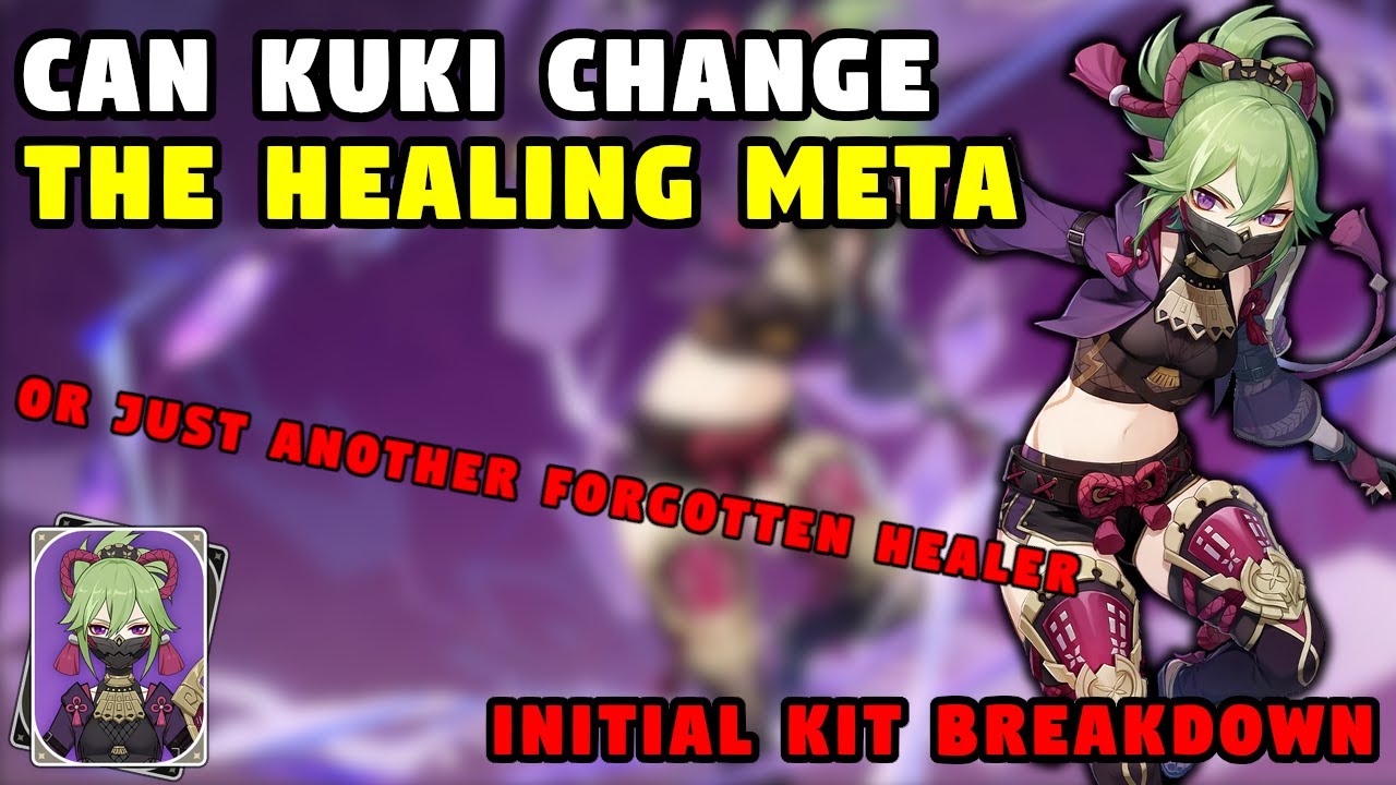 KUKI SHINOBU Has Very Interesting Abilities First Impressions & Kit Skills Analysis - Genshin