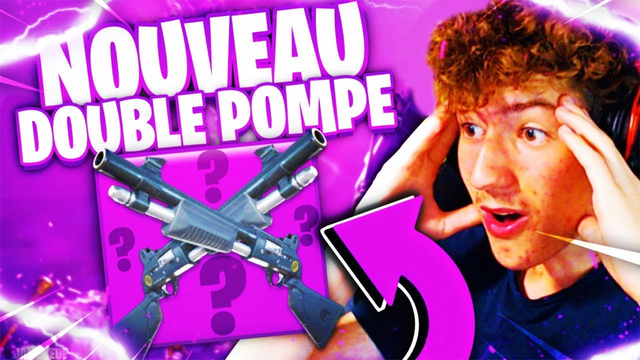 J'ai testé le NOUVEAU DOUBLE POMPE sur Fortnite, c'est beaucoup trop fort...