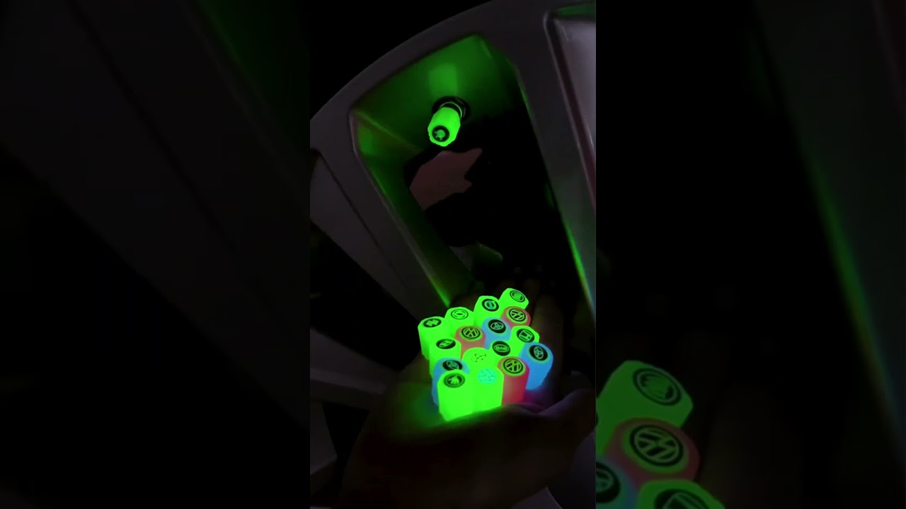 Product Link in Bio ( 250 ) ✅ 4PCS Luminous Car Valve Caps