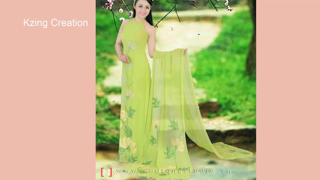 Printed kurti with plain palazzo //ao dai traditional dress design