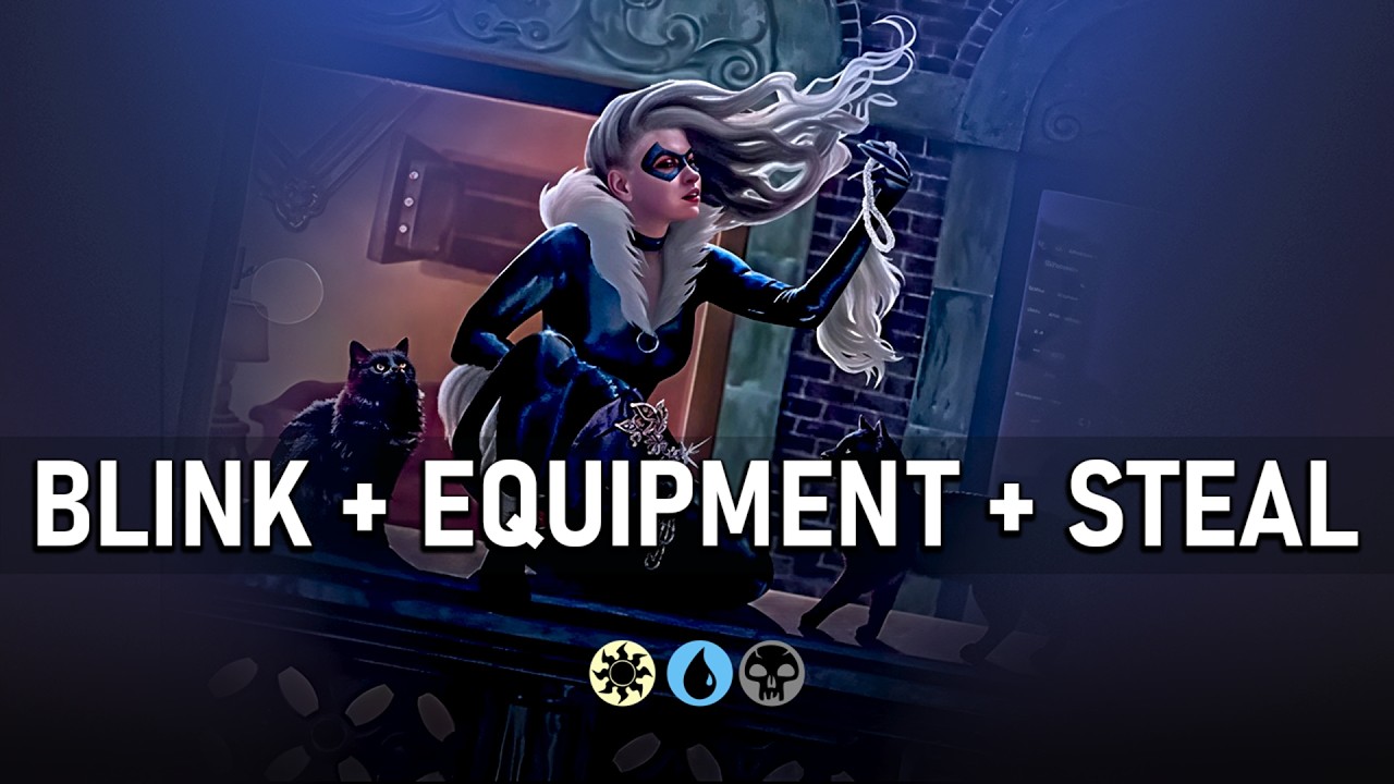 Blink + Equipment + Steal Their Deck ☀️💧💀 | Esper Mind Stone Blink | MTG Arena Standard Mythic BO1