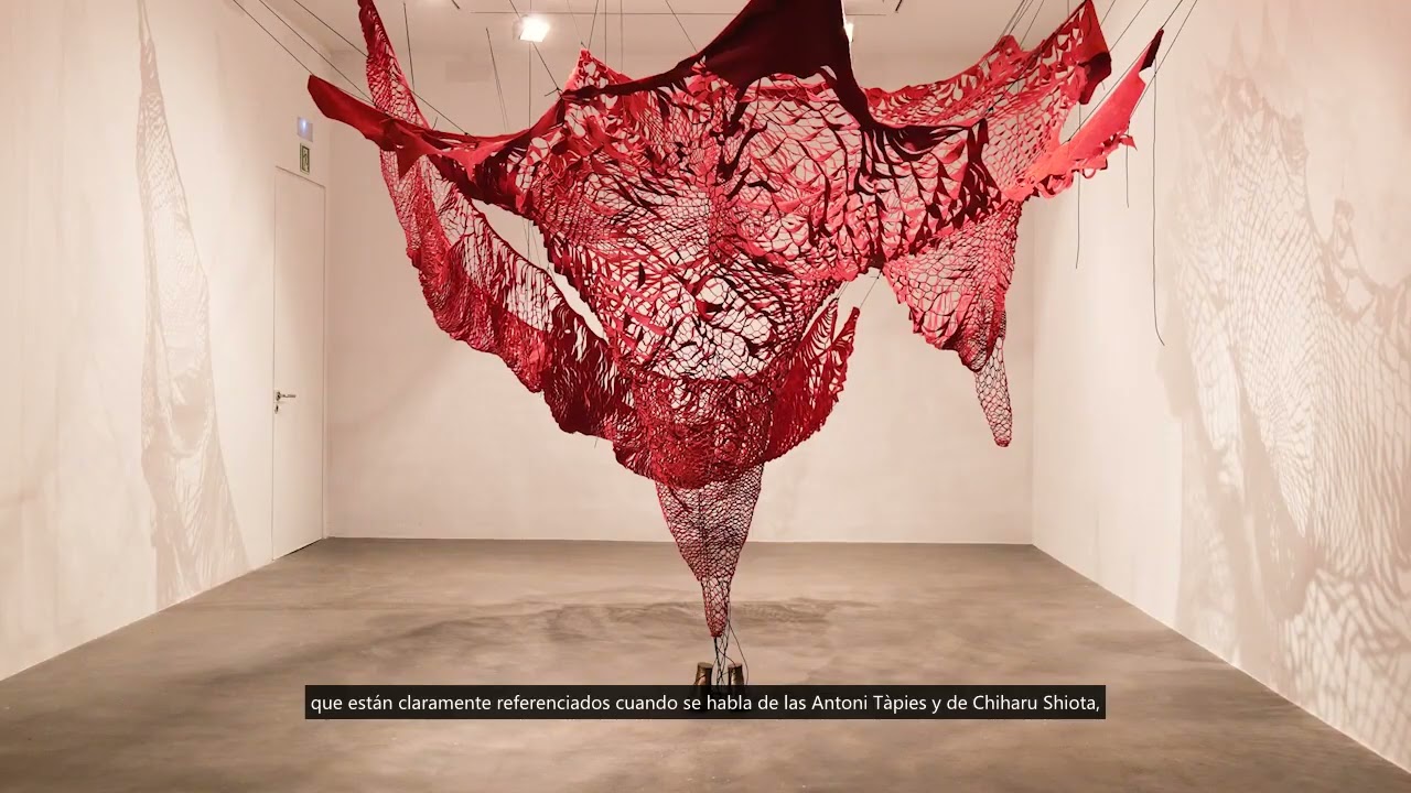 Chiharu Shiota en la Fundació Tàpies (subtítulos en castellano)(Promo)