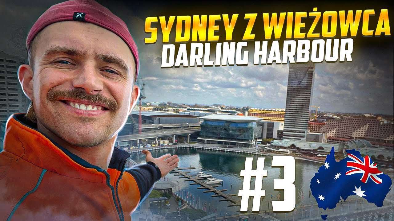 Pokazuje Sydney z góry 3, Darling Harbour! - #ODC18