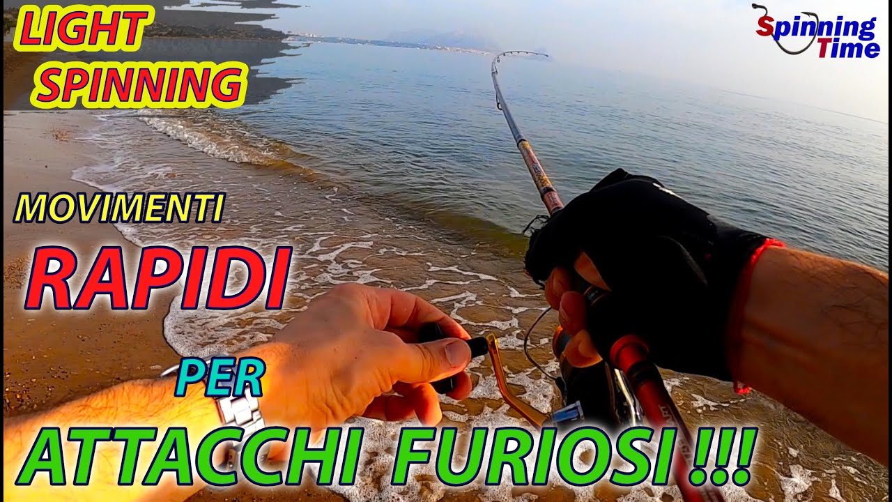 LIGHT SPINNING -  MOVIMENTI RAPIDI PER ATTACCHI POTENTI !!!