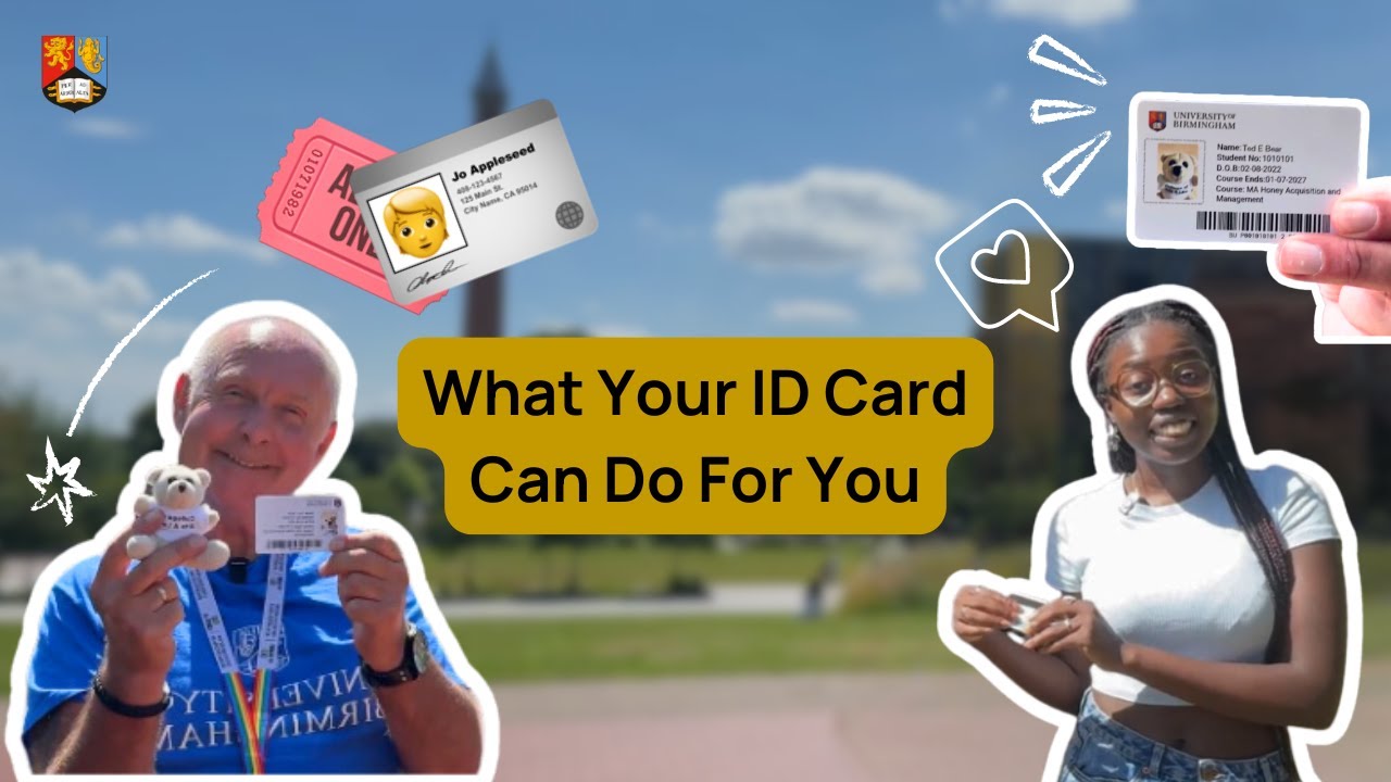 What Your ID Card Can Do For You 💳 | UoB Student Video #universityofbirmingham #unilife