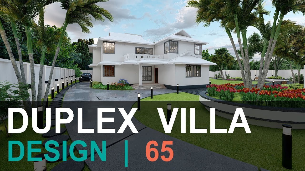 Duplex Villa | Modern Duplex | Landscape | Design by PRODHAN's Design Studio
