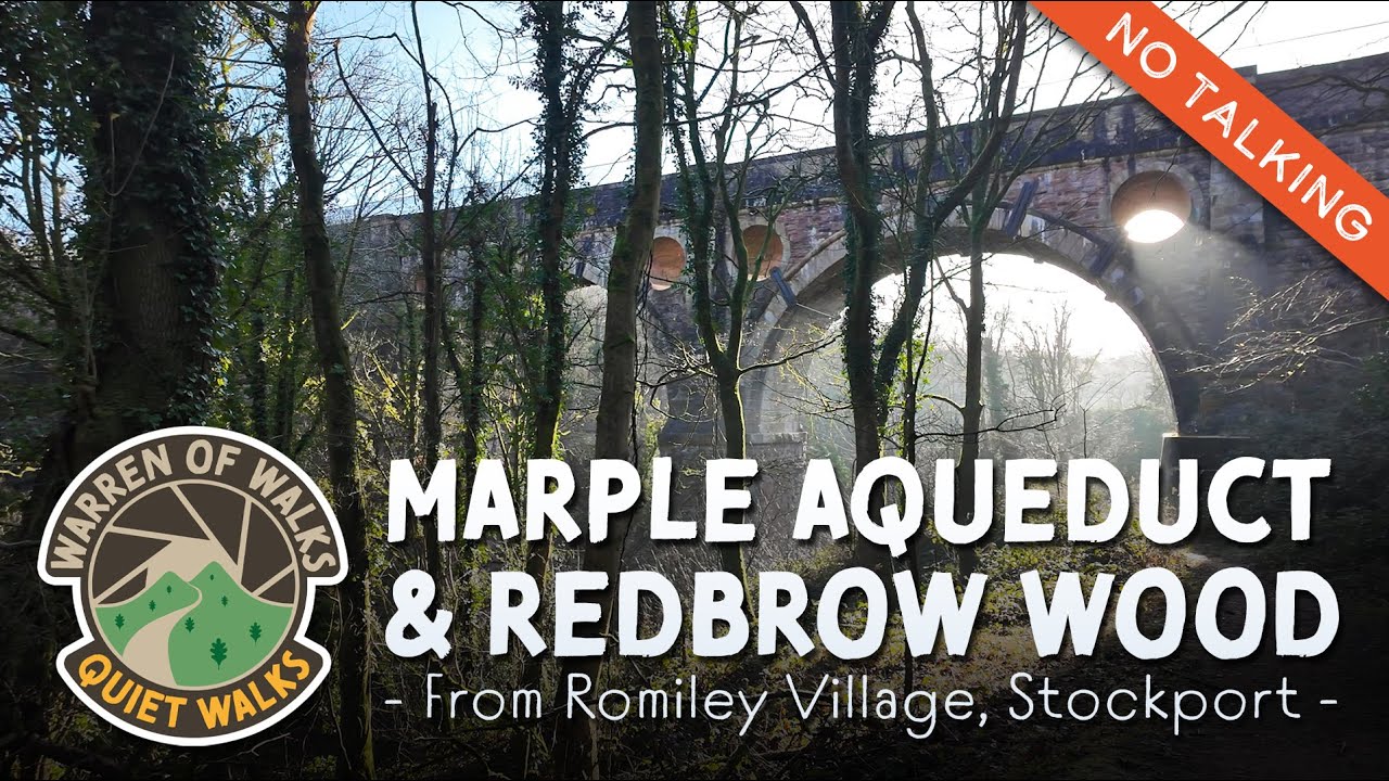 STOCKPORT - Engineering x Countryside - A frosty walk to Historic Marple Aqueduct - WALKING TOUR