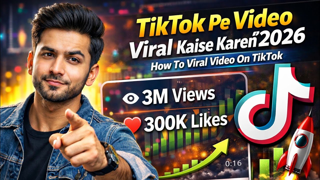 TikTok Pe Video Viral Kaise Kaise Karen 2026 | How To Viral Video On TikTok 2026 | For You Tricks