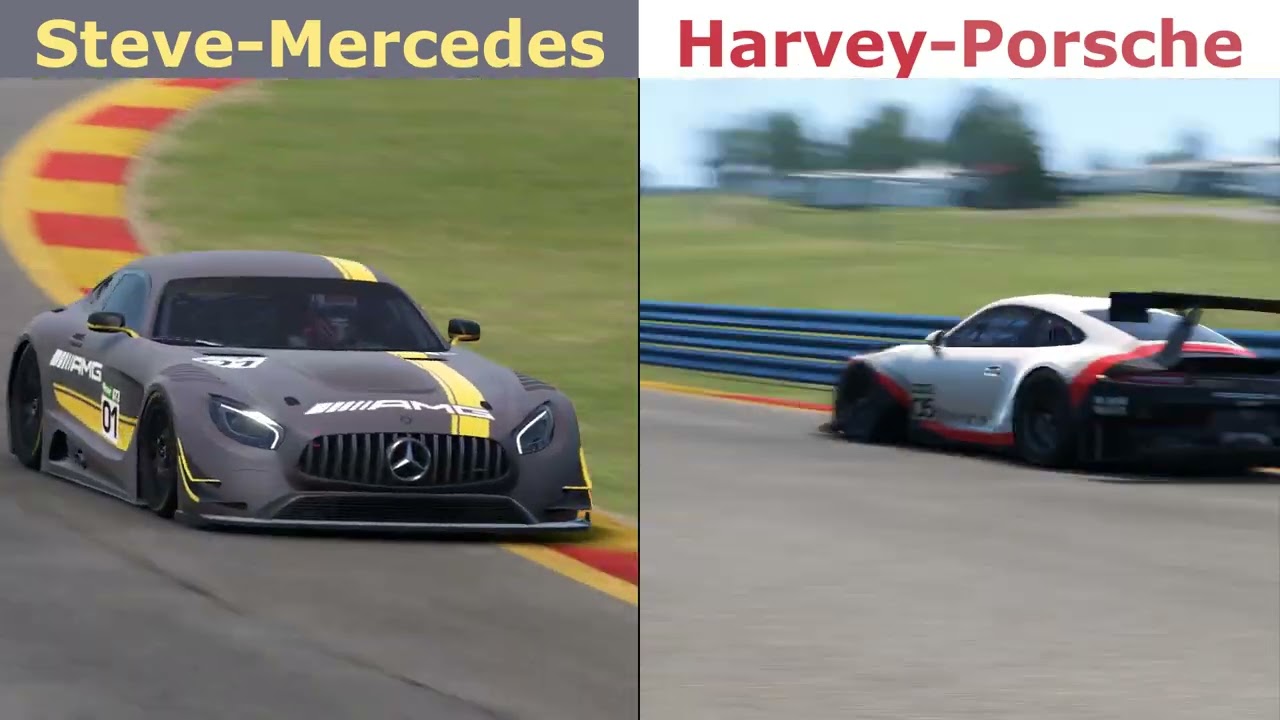 Racing in AMS2 Steve v Harvey v The AI drivers !!
