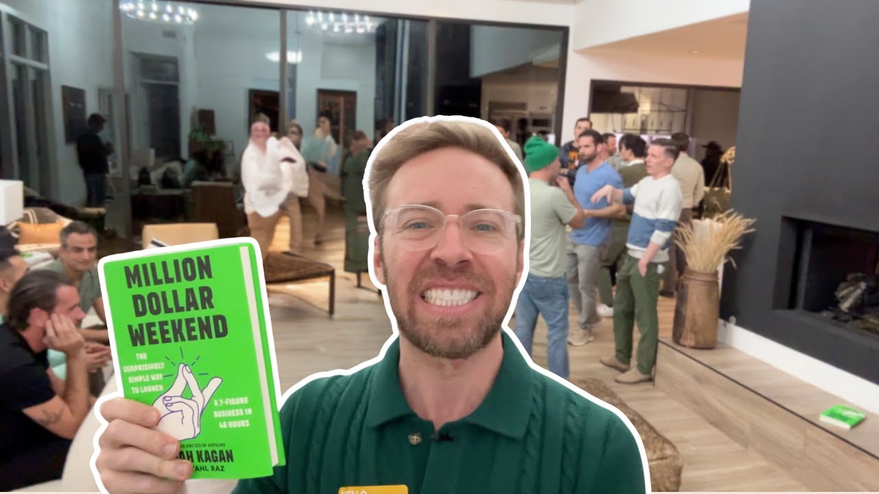 Noah Kagan's Million Dollar Weekend Book Launch Party
