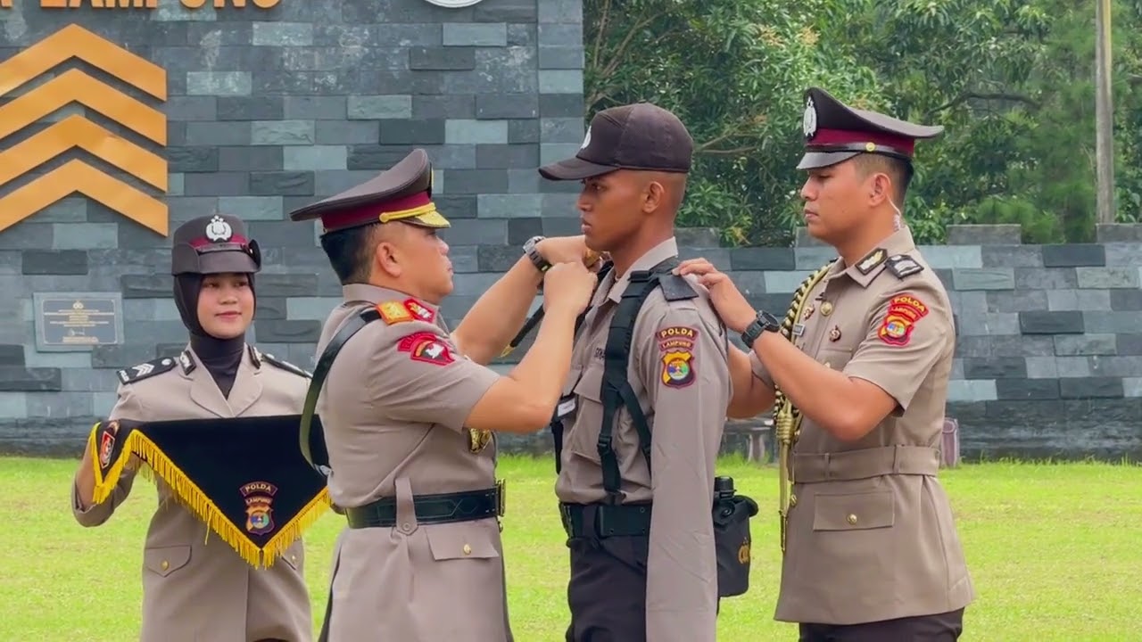 UPACARA PEMBUKAAN DIKTUKBA POLRI T.A. 2025 SPN POLDA LAMPUNG