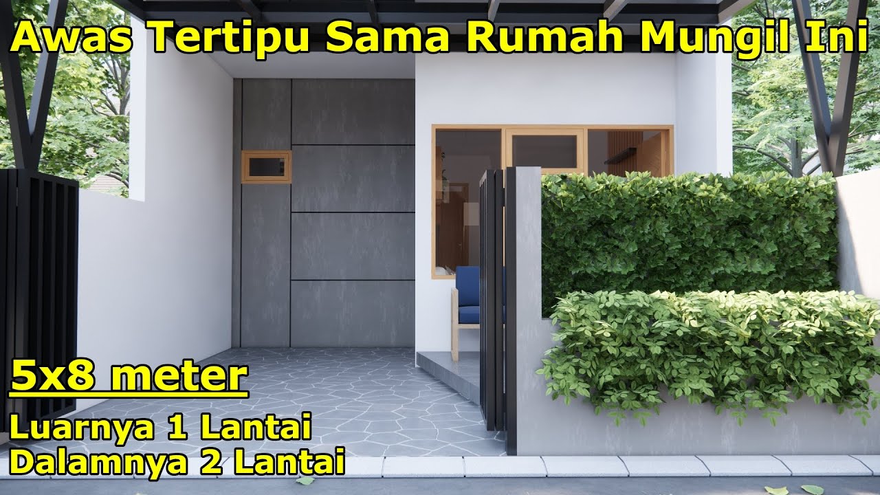 Hati-hati tertipu sama rumah mungil ini