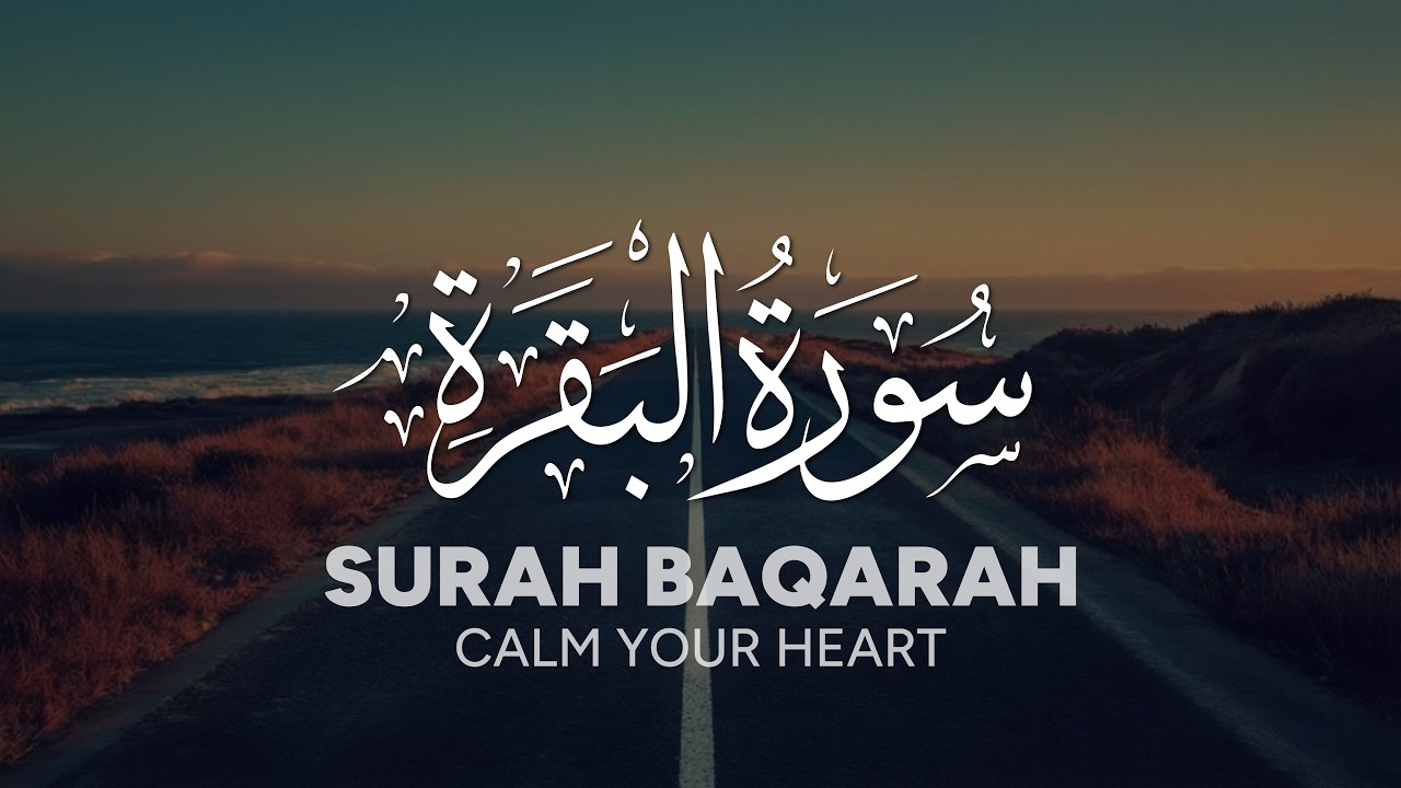 Surah Al-Baqarah (Full) with English Translation | Beautiful Quran Recitation | Live 24/7 Quran