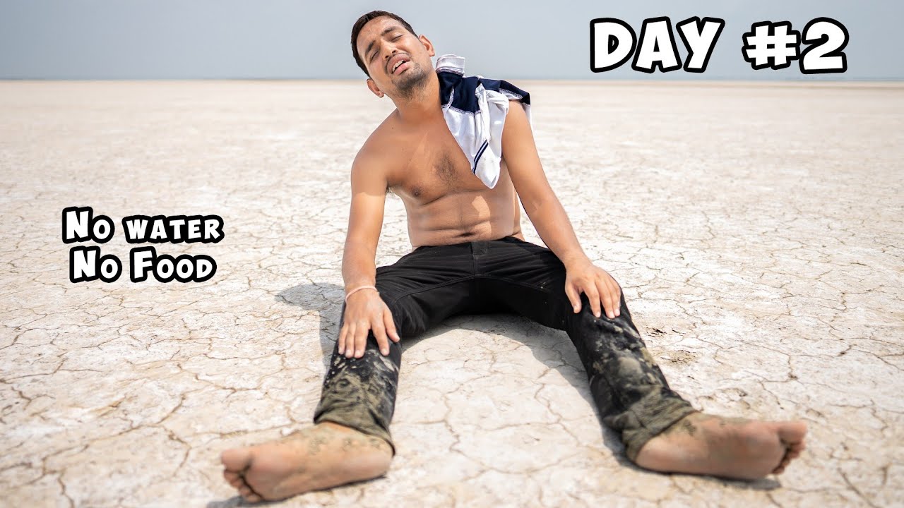 Surviving 24 Hours In Ghost Lake - No Water...No Food | Part - 2
